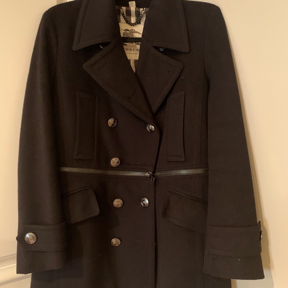 Burberry Pea Coat - Women